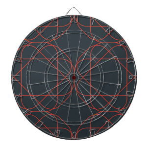 Cible De Fléchettes Motif géométrique moderne, simple, mignon, ludique