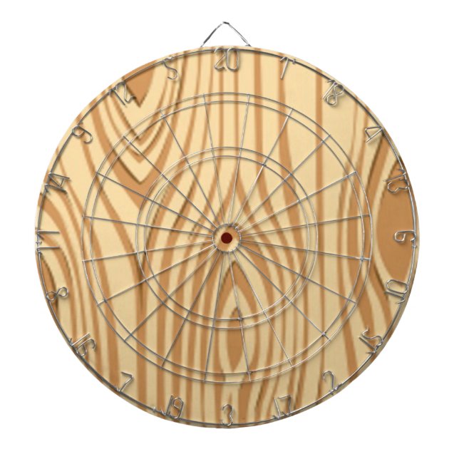 CIBLE DE FLÉCHETTES MOTIF GRAIN EN BOIS (Devant)