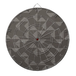 Cible De Fléchettes Motif graphique géométrique simple, moderne et ten