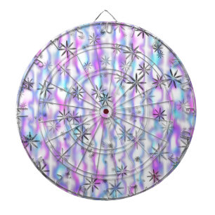 Cible De Fléchettes Motif Vagues Étoilées Envoûtantes