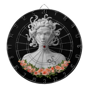 Cible De Fléchettes Mythologie grecque de Medusa Gorgon