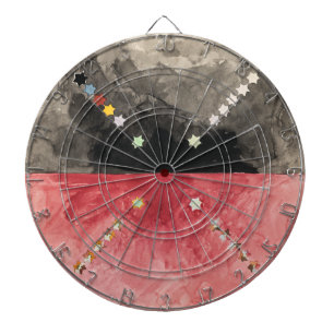 Cible De Fléchettes N° A (série Atom)   Hilma af Klint  