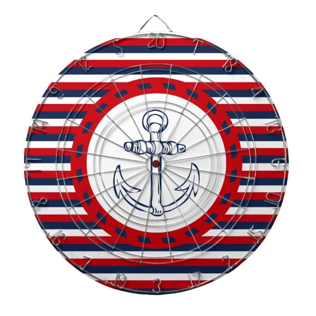Cible De Fléchettes Nautical design (Devant)