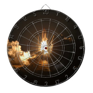 Cible De Fléchettes Navette spatiale Terre Orbite vaisseau spatial nui