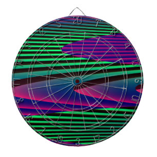 Cible de fléchettes Neon Seas