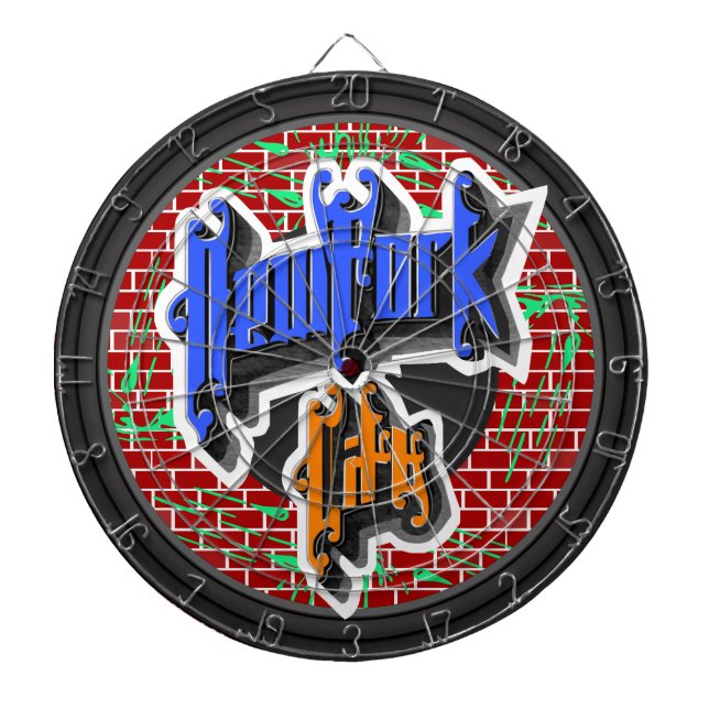 Cible De Fléchettes New York (Devant)