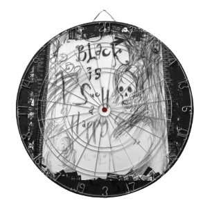 Cible De Fléchettes noircissez une couleur si heureuse