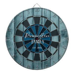 Cible De Fléchettes Nom de famille personnalisé Date d'établissement