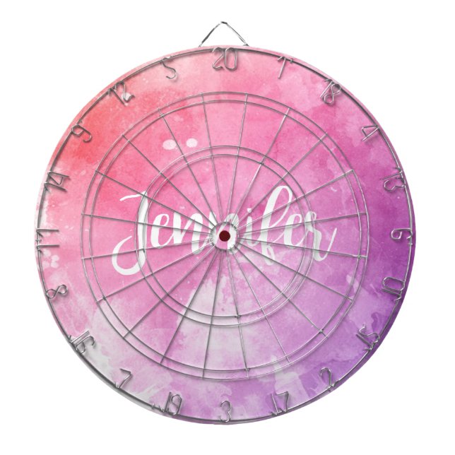 Cible De Fléchettes Nom de Jennifer (Devant)