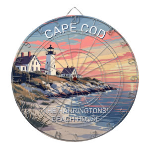 Cible De Fléchettes Nom personnalisé Cape Cod Massachusetts