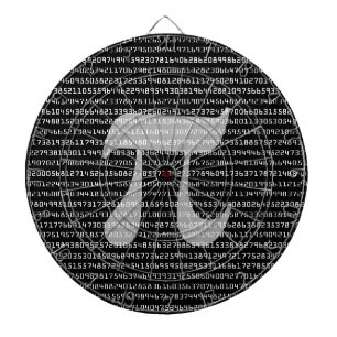 Cible De Fléchettes Nombreux chiffres de Pi Mathematical Constante