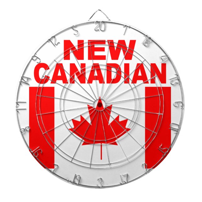 CIBLE DE FLÉCHETTES NOUVEAU CANADIEN (Devant)