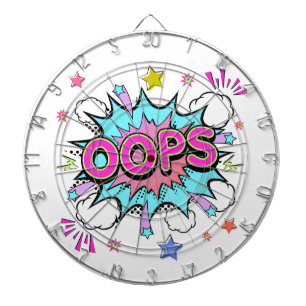 Cible De Fléchettes Oops Pop Art Explosion