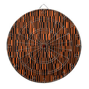 Cible De Fléchettes Orange, cool, tendance, art graphique géométrique 