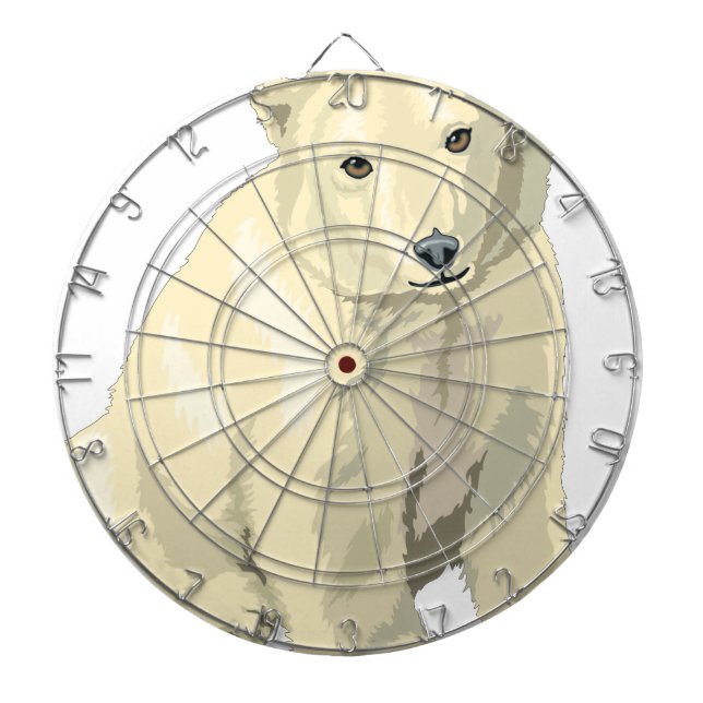 Cible De Fléchettes Ours polaire (Devant)