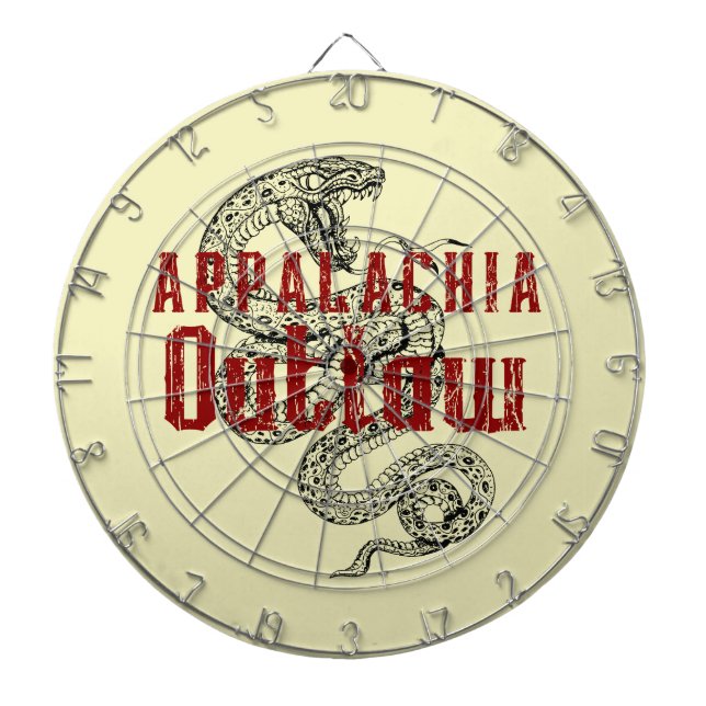 Cible De Fléchettes Outlaw de Redneck Appalachia (Devant)
