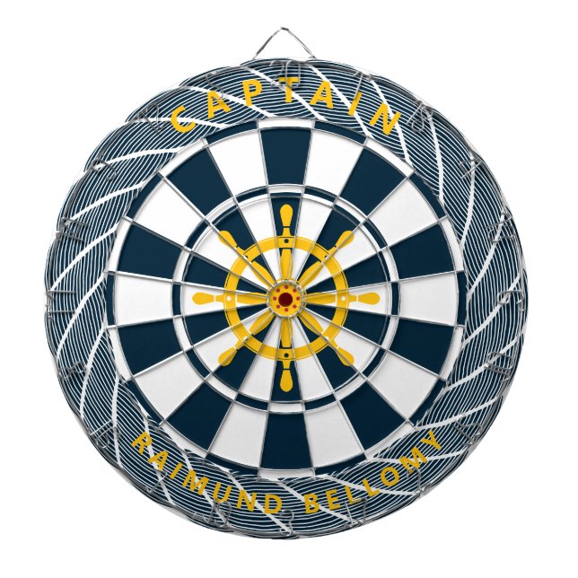 Cible De Fléchettes Panneau arrière de la roue de navire (Devant)
