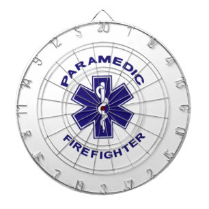Cible De Fléchettes Paramedic du pompier