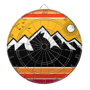 Cible De Fléchettes Parc national olympique Vintage Washington Souveni