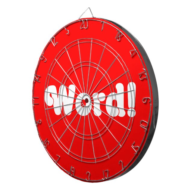 Cible De Fléchettes Parole ! (Devant droit)
