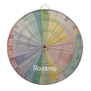 Cible De Fléchettes Pastel Color Wheel Odyssey Personnalisé