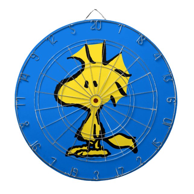 Cible De Fléchettes Peanuts | Snoopy's Friend Woodstock (Devant)