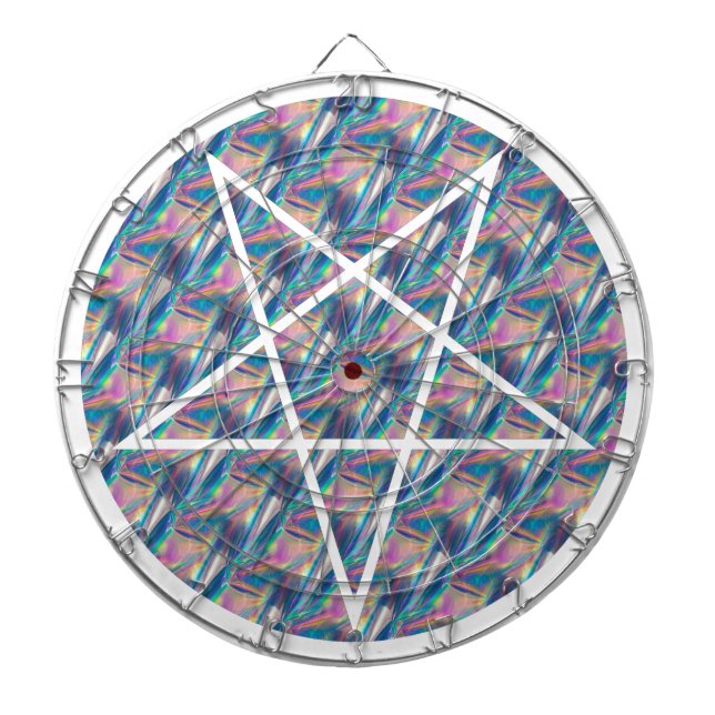 Cible De Fléchettes pentagramme hologramme (Devant)