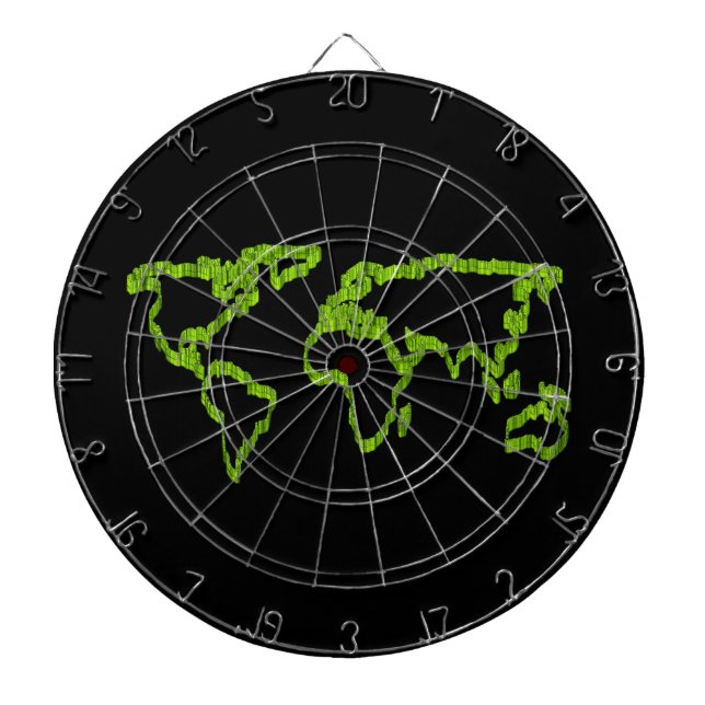 Cible De Fléchettes Personnalisé Personnalisé Votre Propre Photo & Tex (Devant)