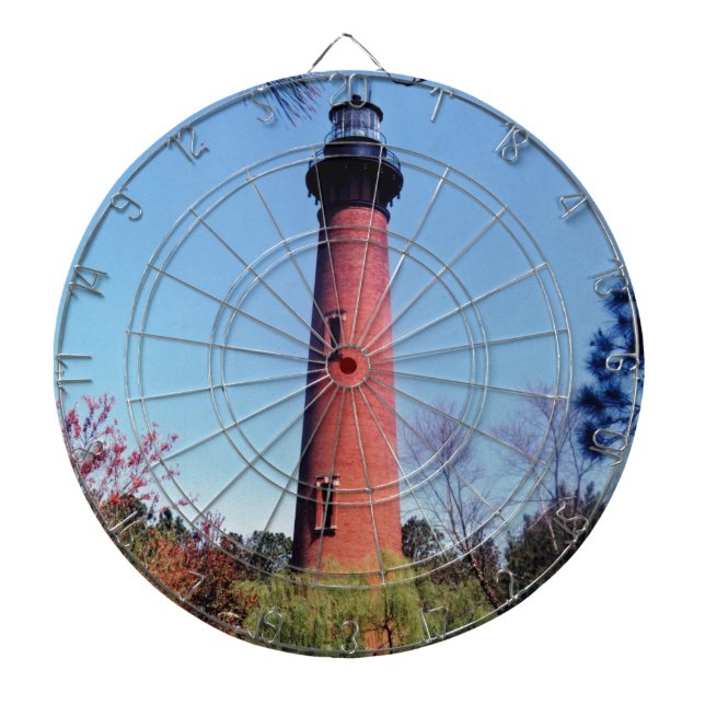 Cible De Fléchettes Phare de Currituck (Devant)