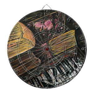 Cible De Fléchettes Piano cassé