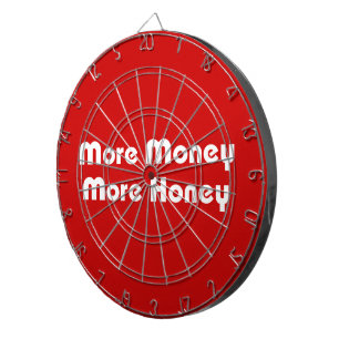 Cible De Fléchettes Plus d'argent Plus de miel