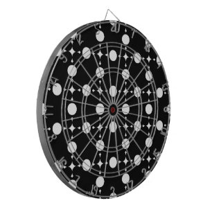 Cible De Fléchettes Points blancs, Motif à pois, Points, Pois