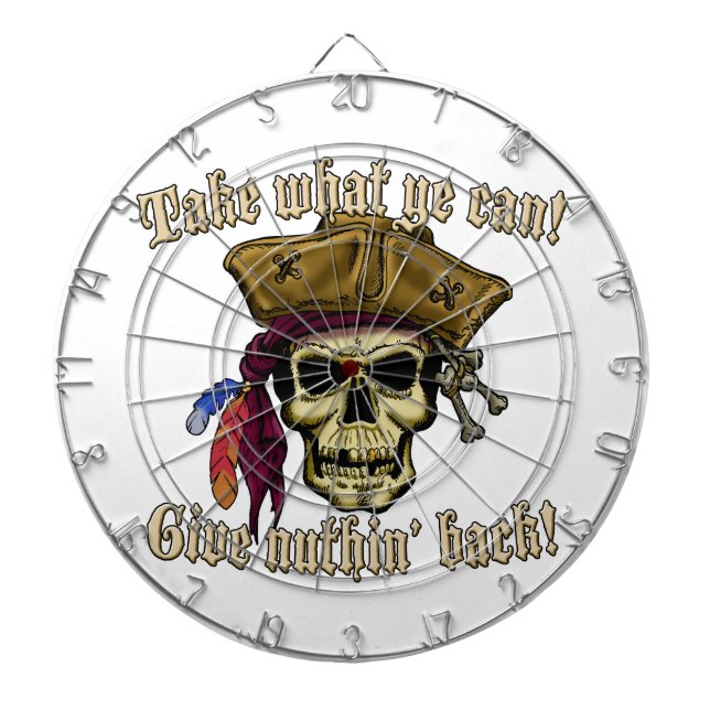 Cible De Fléchettes Prenez Ce Que Vous Pouvez... (Devant)