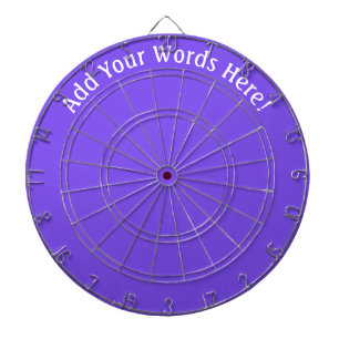 Cible De Fléchettes Purple personnalisé