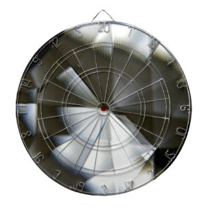 Cible De Fléchettes Réflexions de miroir métalliques de losange