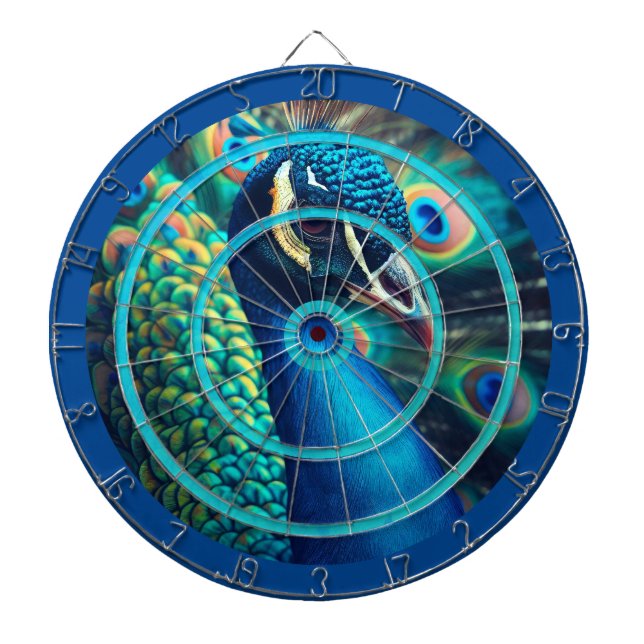 Cible De Fléchettes Réglementation du profil de paon (Devant)