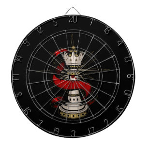 Cible De Fléchettes Reine royale