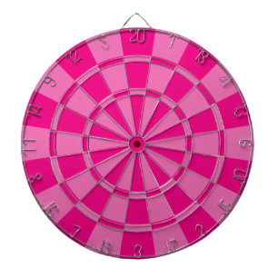 Cible De Fléchettes Rose Chaud