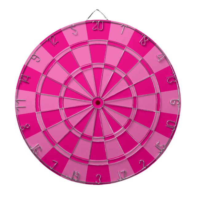Cible De Fléchettes Rose Chaud (Devant)