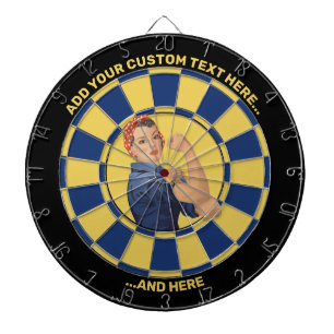 Cible De Fléchettes Rosie the Riveter
