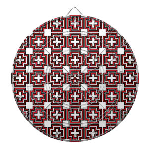 Cible De Fléchettes Rouge de C&S