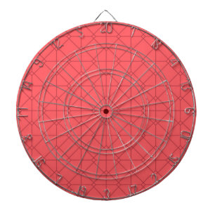 Cible De Fléchettes Rouge en pastel, cool, illustration à la mode et