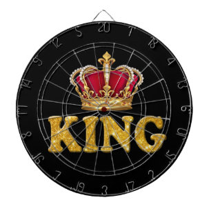 Cible De Fléchettes Royal King Crown