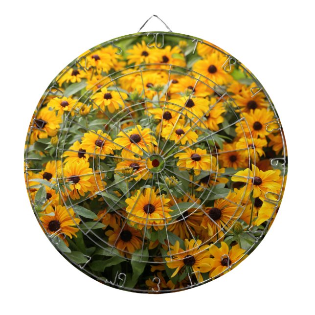 Cible De Fléchettes Rudbeckias / Lit de Susans aux yeux noirs (Devant)