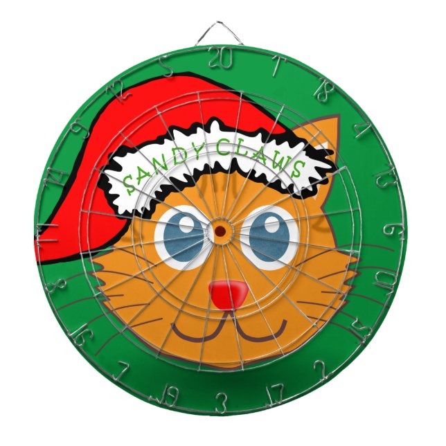Cible De Fléchettes Sandy Claws (Devant)