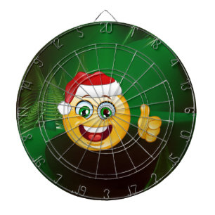 Cible De Fléchettes santa claus emojis