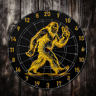 Cible De Fléchettes Sasquatch dit :