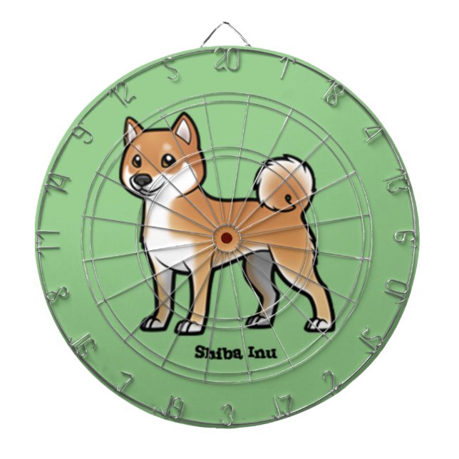 Cible De Fléchettes shiba inu (Devant)