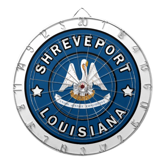 Cible De Fléchettes Shreveport Louisiane (Devant)