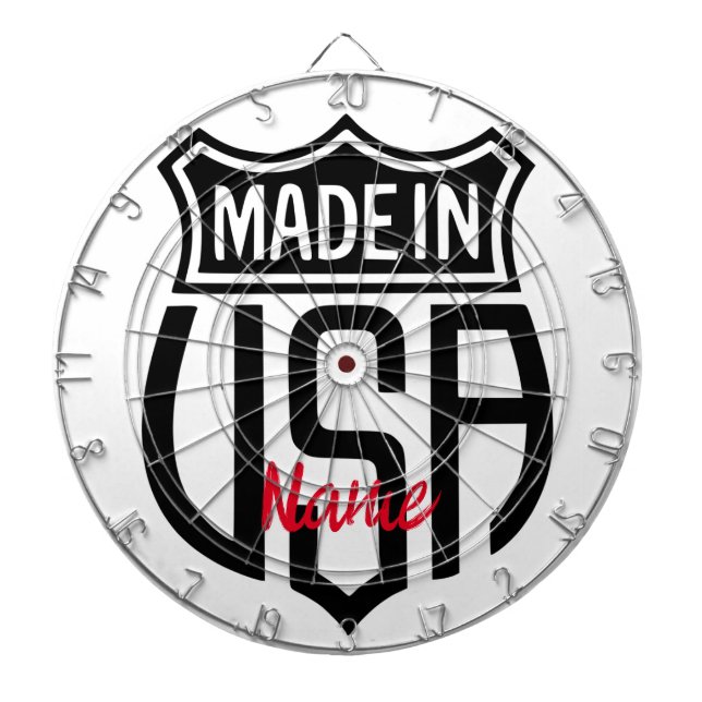 Cible De Fléchettes Signet Fabriqué aux États-Unis Thunder_Cove (Devant)
